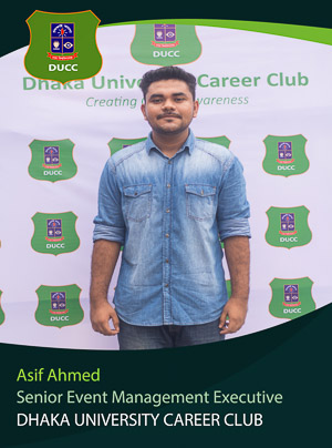 Asif Ahmed - Senior Executive - DUCC - 2017-18