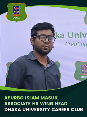 Apurbo Islam Masuk - Associate Wing Head - DUCC - 2017-18
