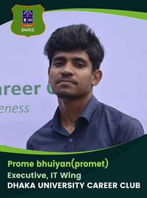 Prome Bhuiyan - Executive - DUCC - 2017-18