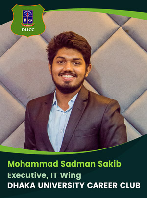 Mohammad Sadman Sakib - Executive - DUCC - 2017-18