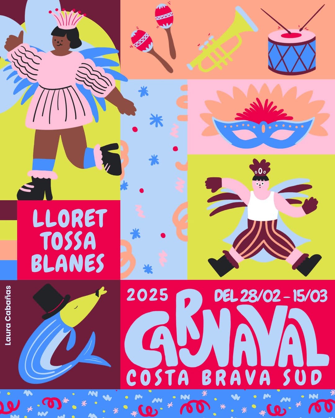 Imagen del Carnaval de la Costa Brava Sud