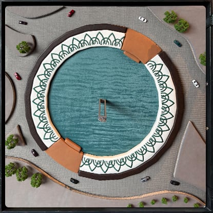 Aerial Jakarta Icon