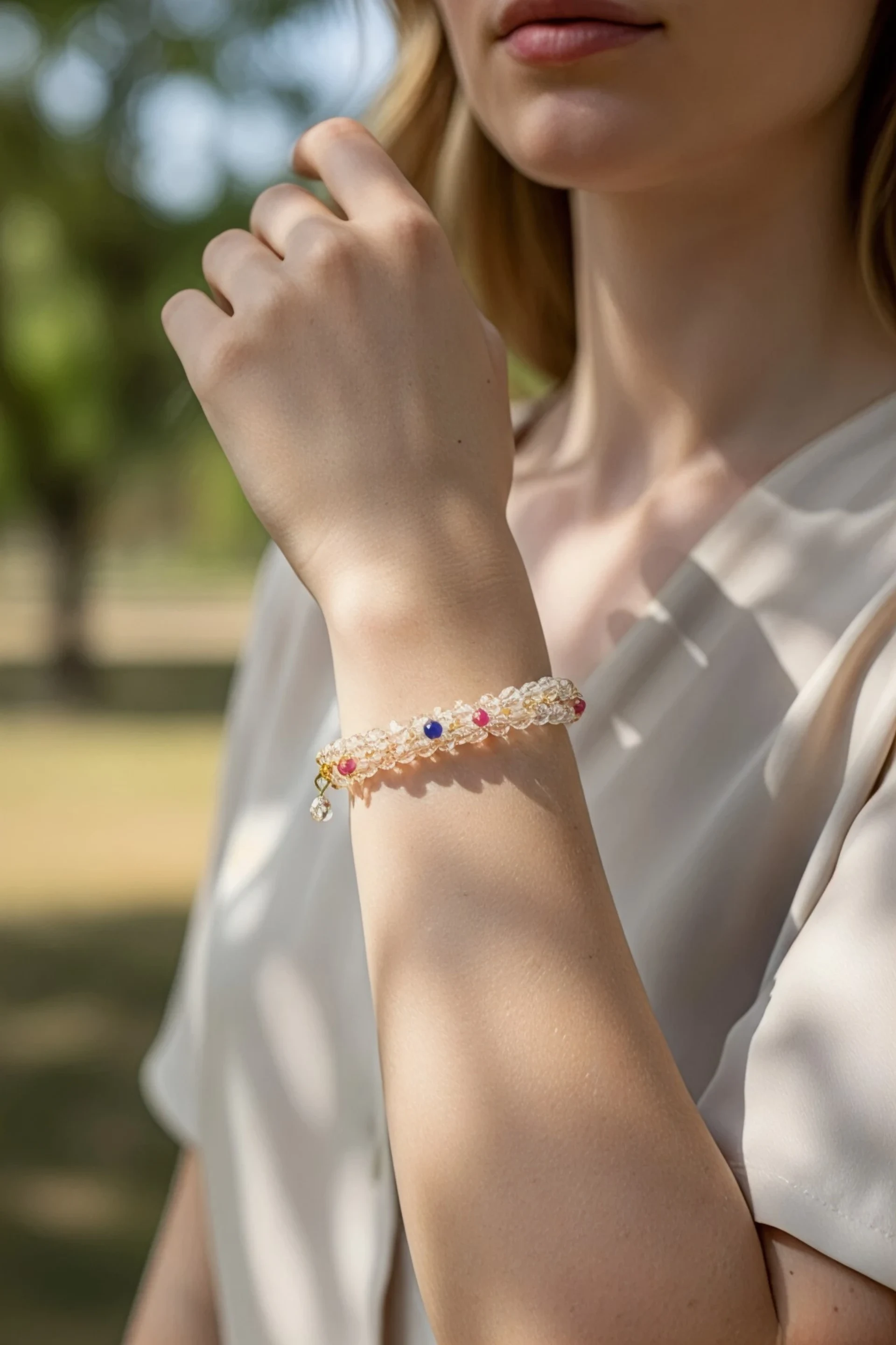 Pulsera plateada - imagen 3