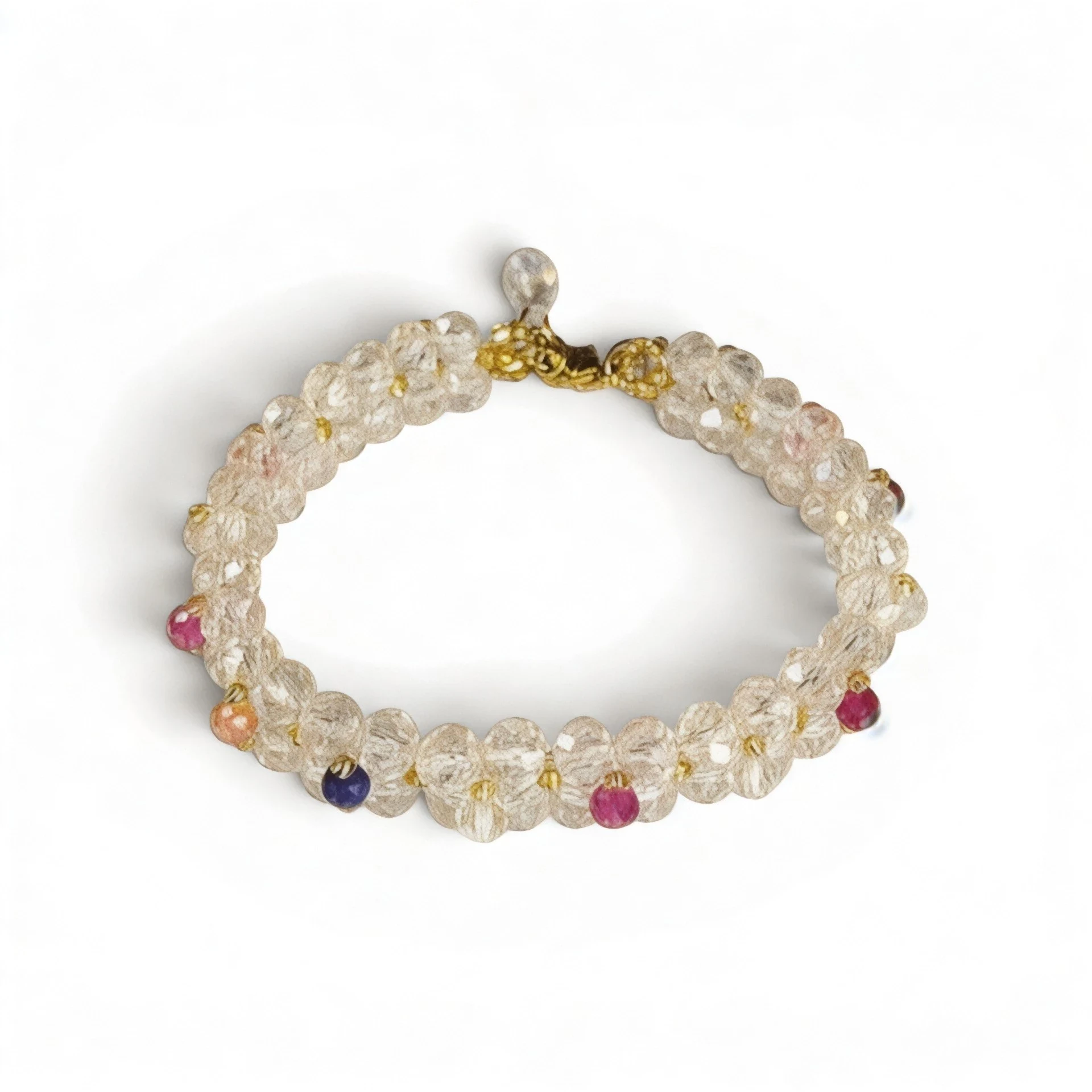 Pulsera plateada