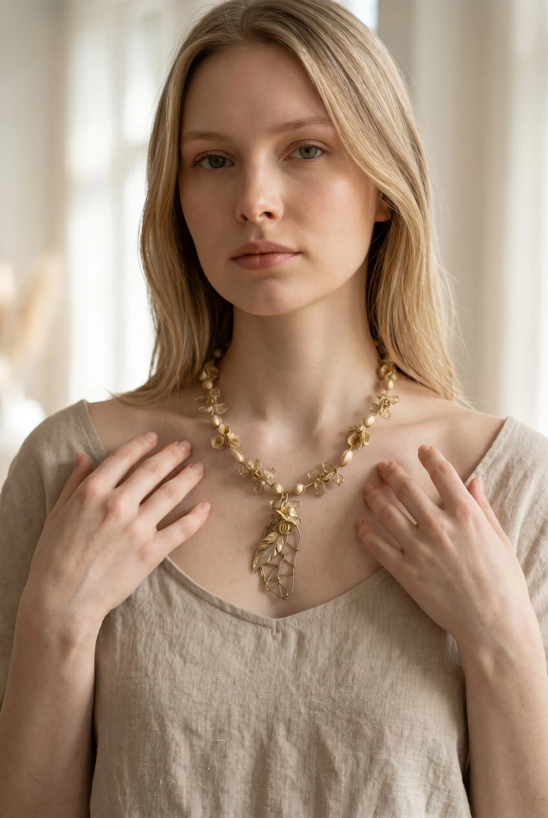 Collar aura perlada - imagen 3