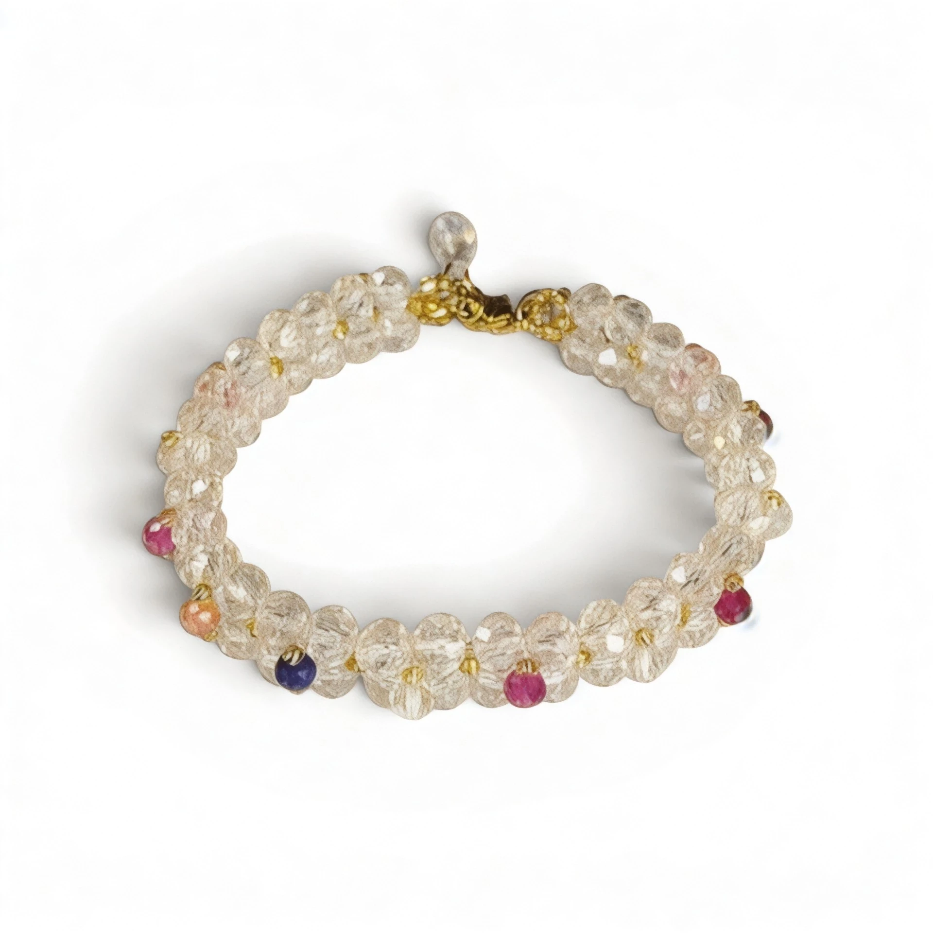 Pulsera plateada