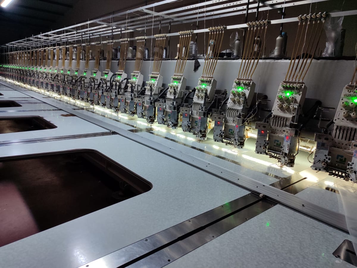 Satılık Sinsim Marka 34 Kafa 2017 Model - Çift Kortlu Nakış Makinası - 2