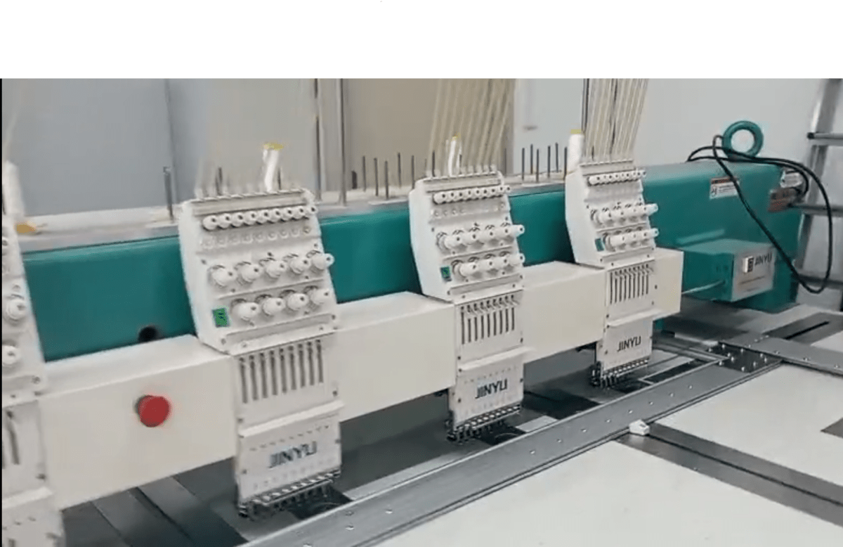 Satılık 2021 model 6 kafa 9 iğne 40x80 kasnak ölçüsü nakış makinesi - 2