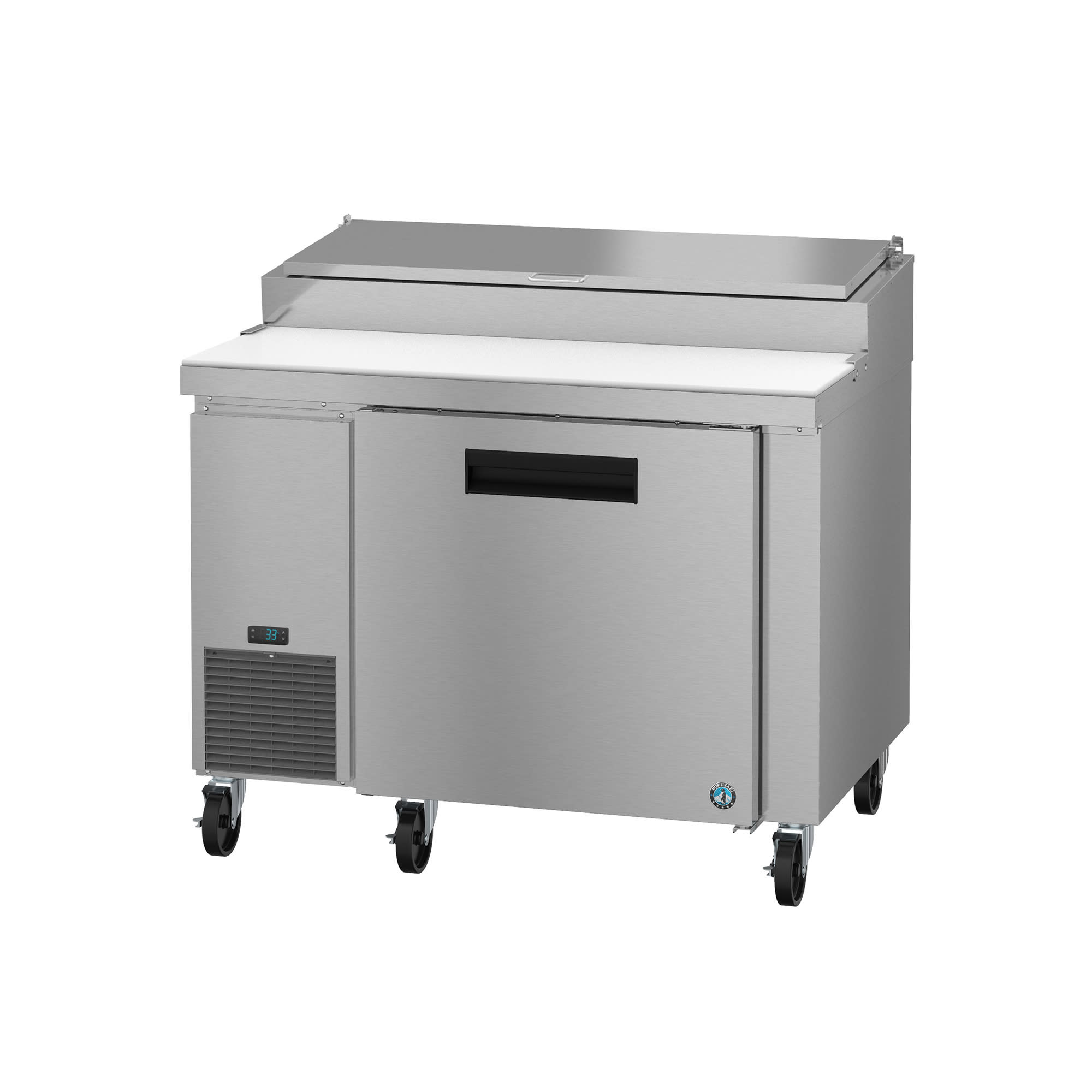 Hoshizaki PR46B Steelheart 46" 1-Door Refrigerated Pizza Prep Table
