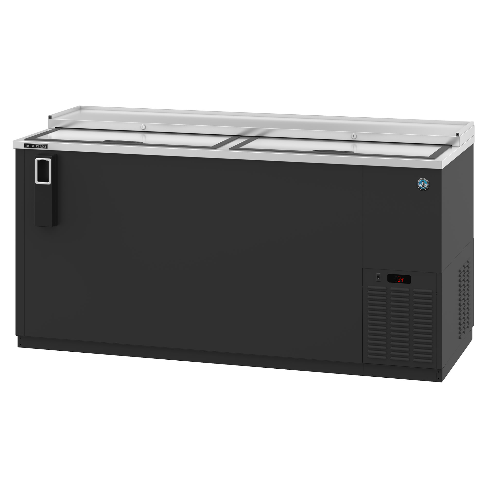 Hoshizaki CC65 65" Black Horizontal Bottle Cooler