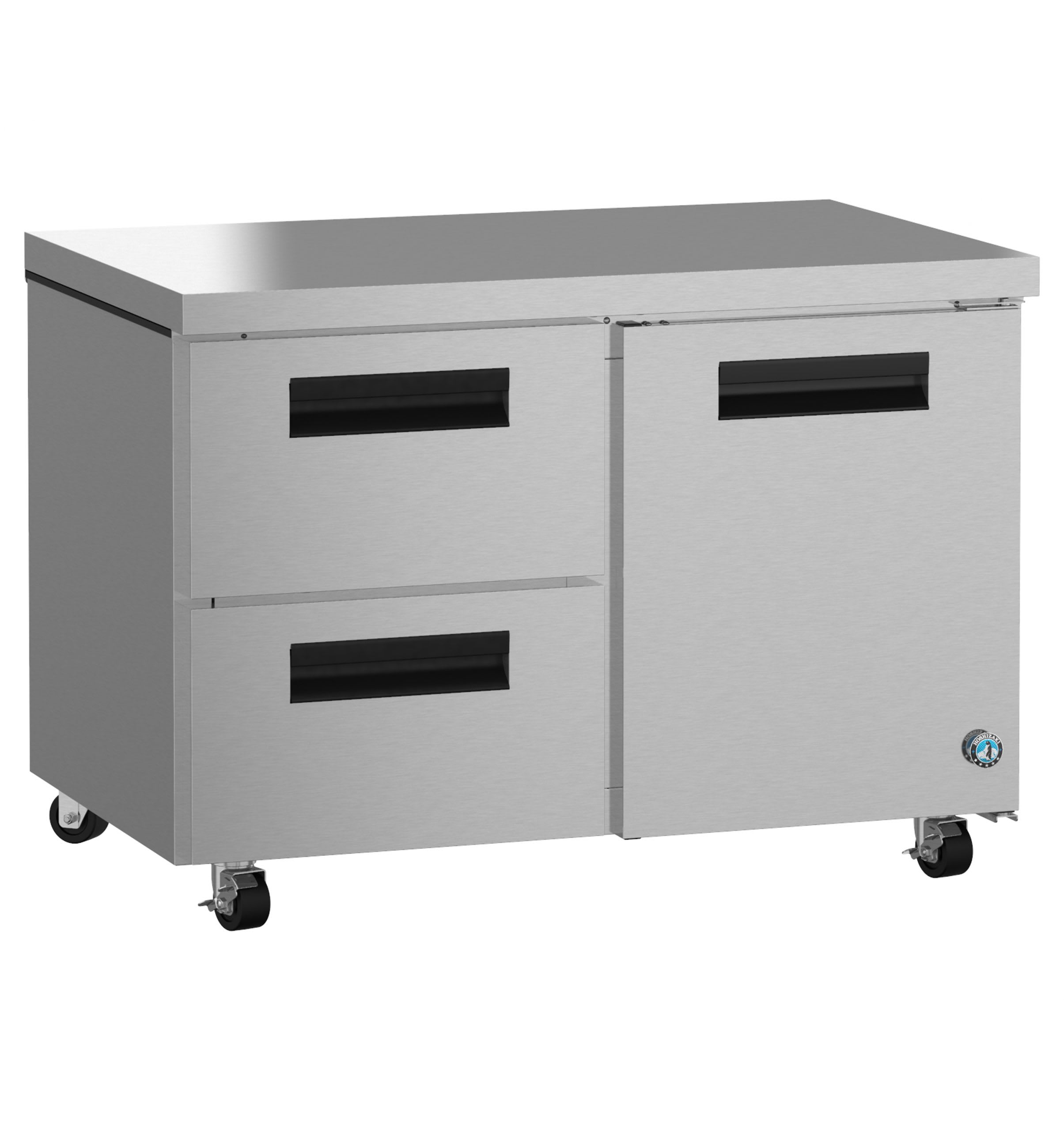 Hoshizaki UR48B-D2 Refrigerator, Reach-In, Undercounter, Solid Swing, 1/6 HP
