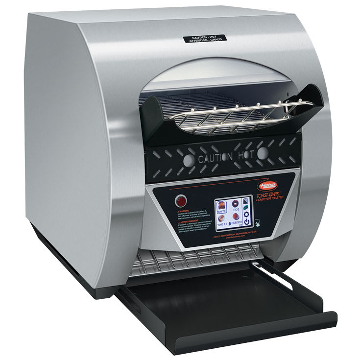 Hatco TQ3-500 Toast-Qwik® Stainless Steel Conveyor Toaster with 2" Opening, 240V