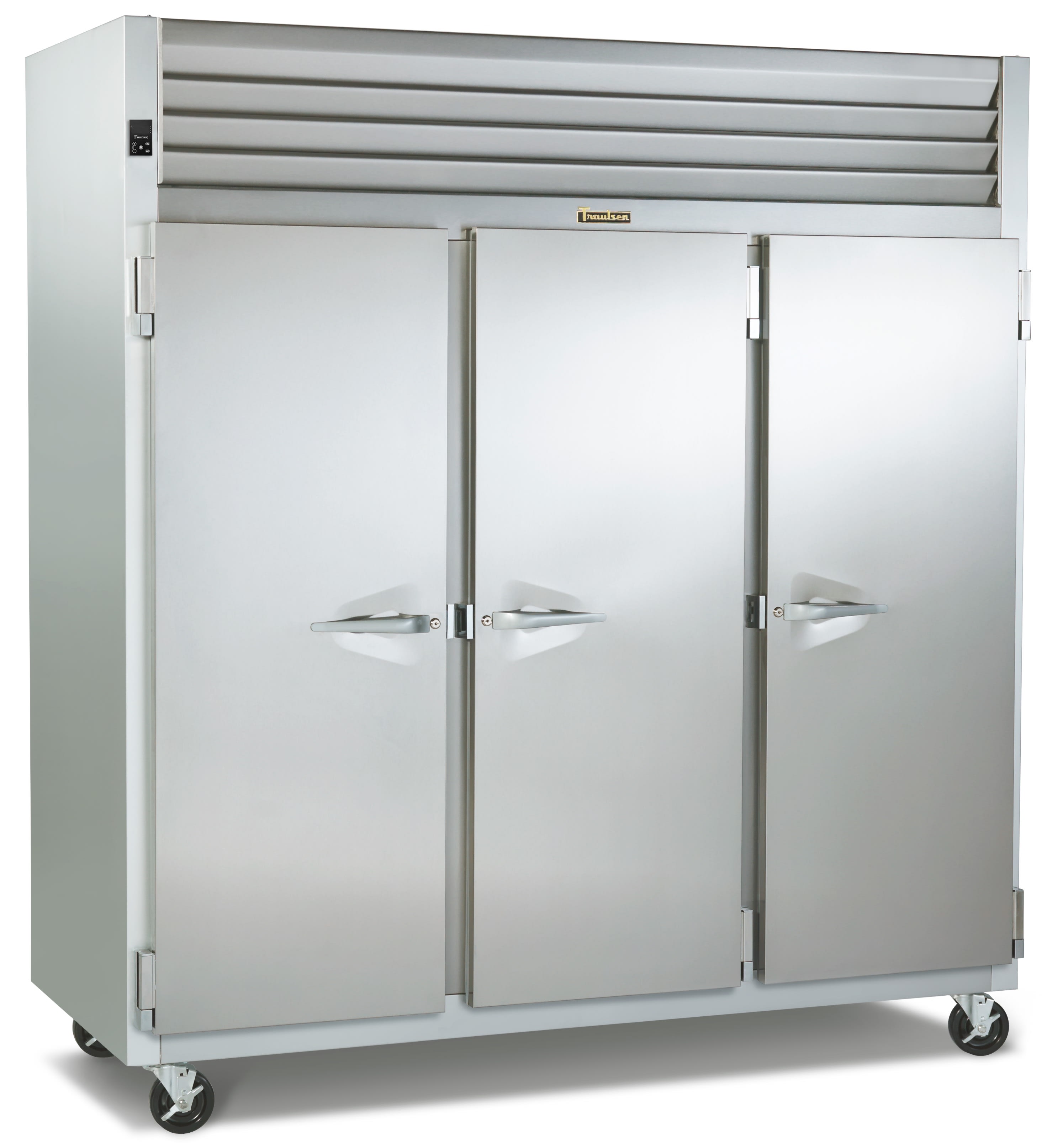 Traulsen G31310 Dealer's Choice 76" Three Solid Door Reach-In Freezer, Left/Right/Right-Hinged