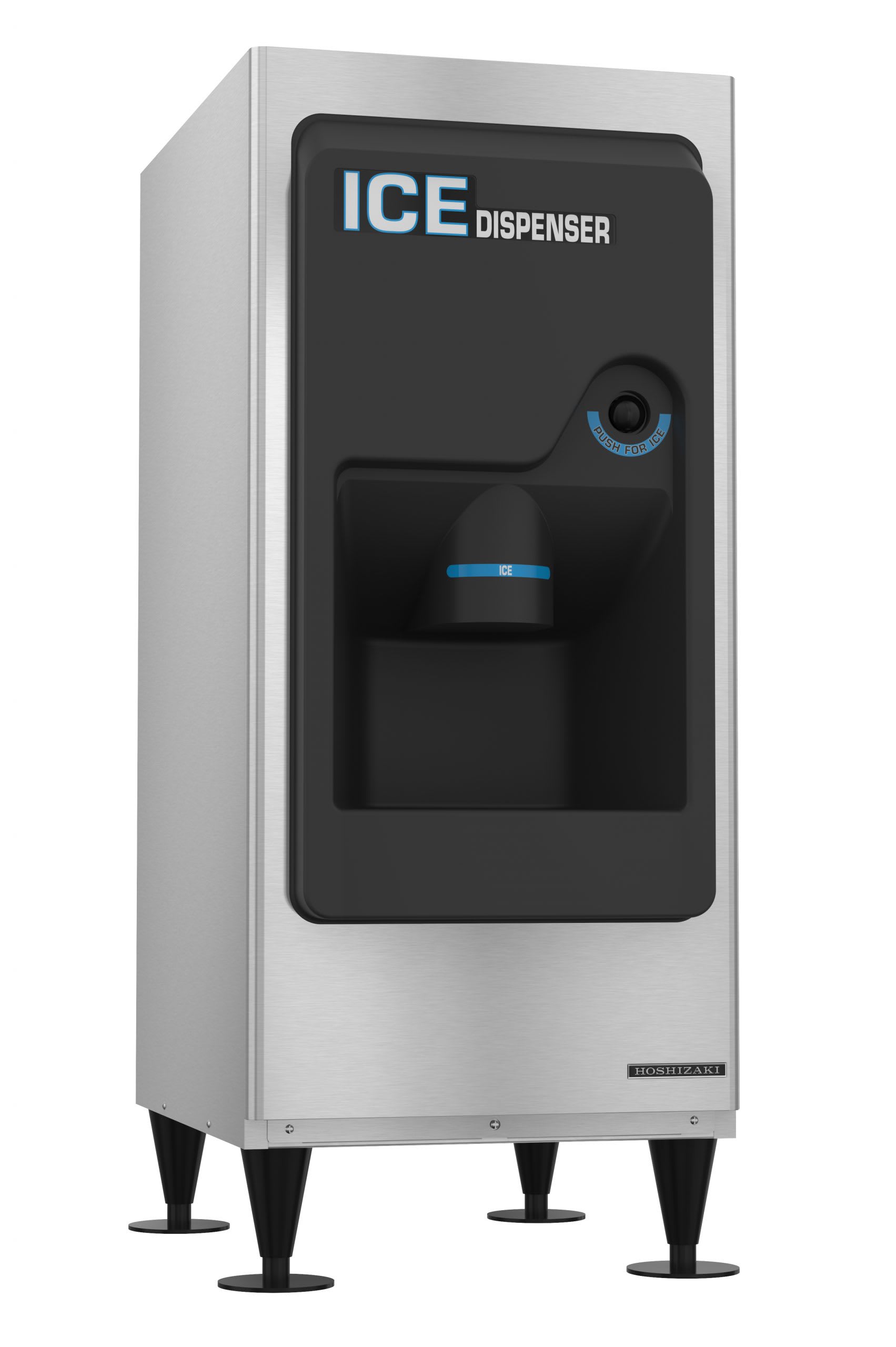 Hoshizaki DB-130H 22"W Hotel/Motel Ice Dispenser with 130 lbs. Capacity - Stainless Steel Exterior