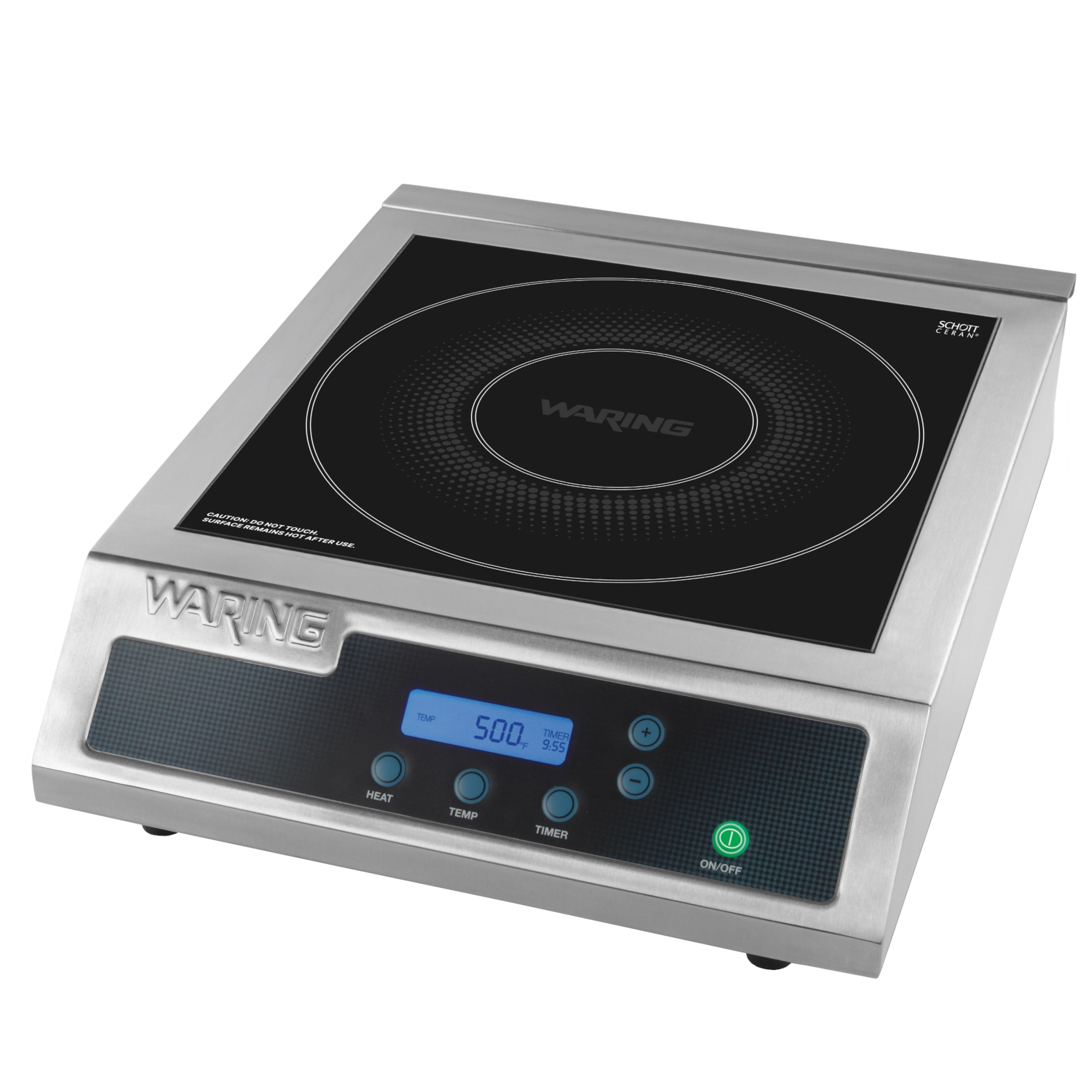 Waring® WIH400X Single Countertop Induction Range, 120V