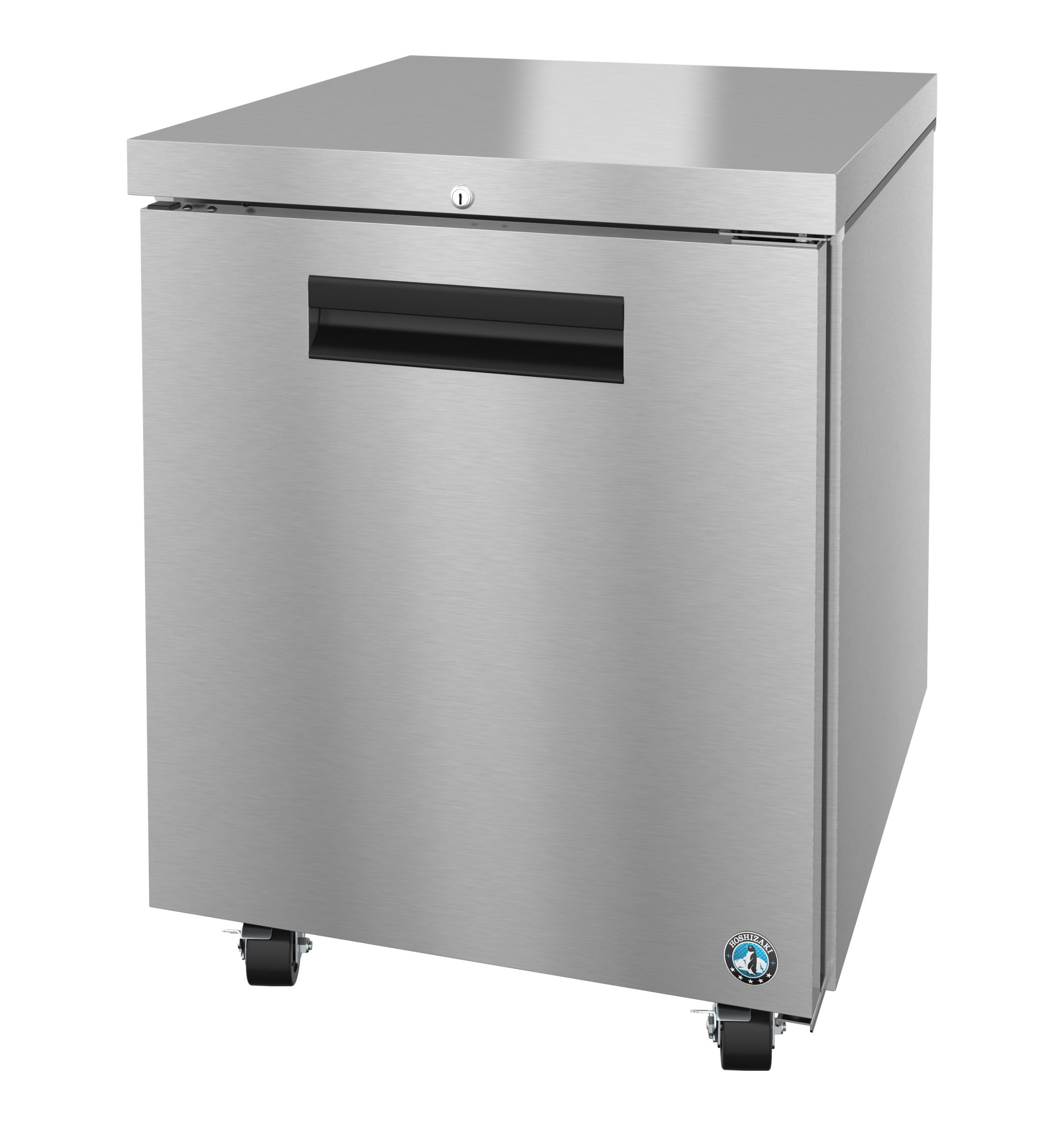 Hoshizaki UF27B-01 Freezer, Single Section Undercounter, Stainless Door with Lock
