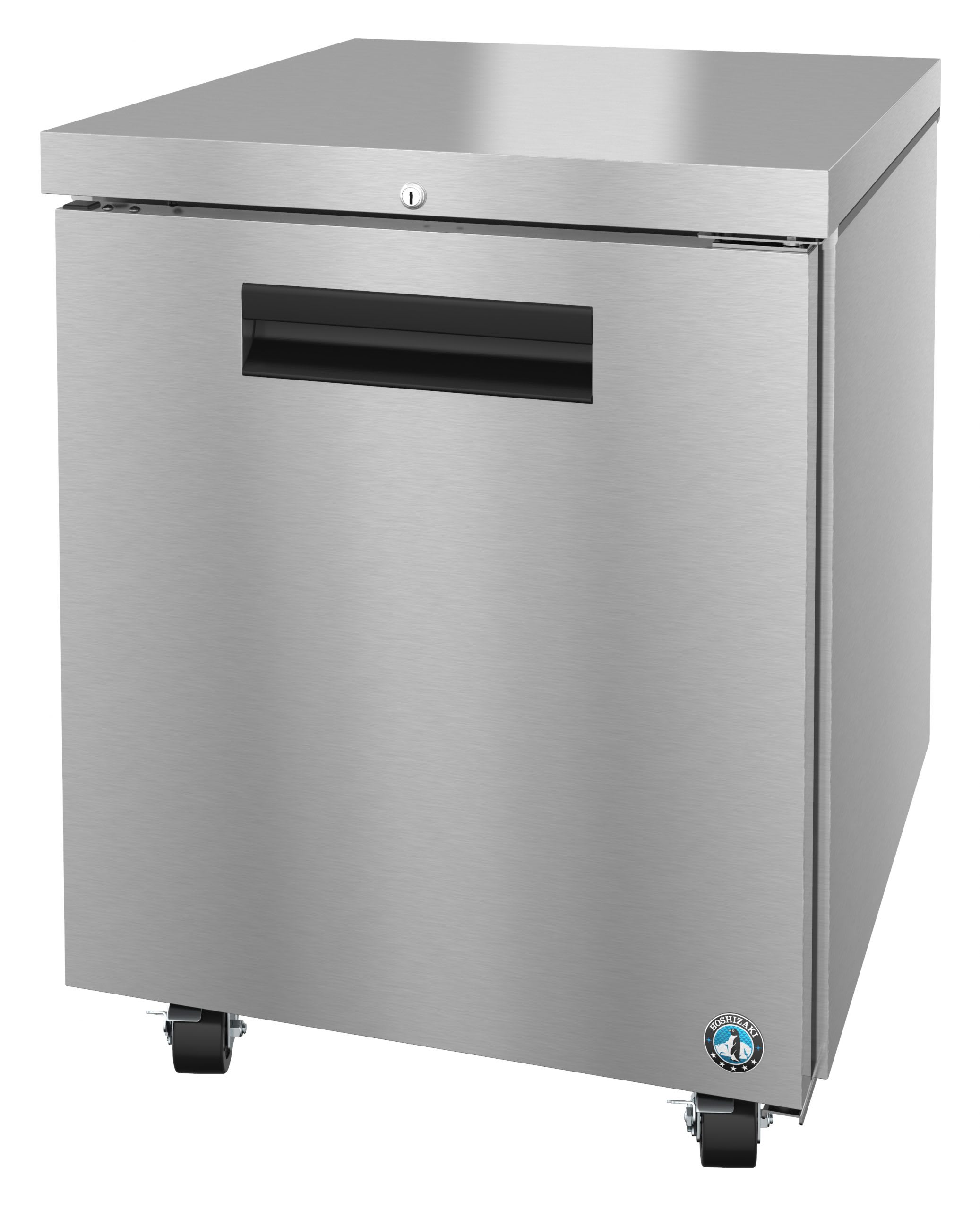 Hoshizaki UR27B-01 Refrigerator, Single Section Undercounter, Stainless Door with Lock