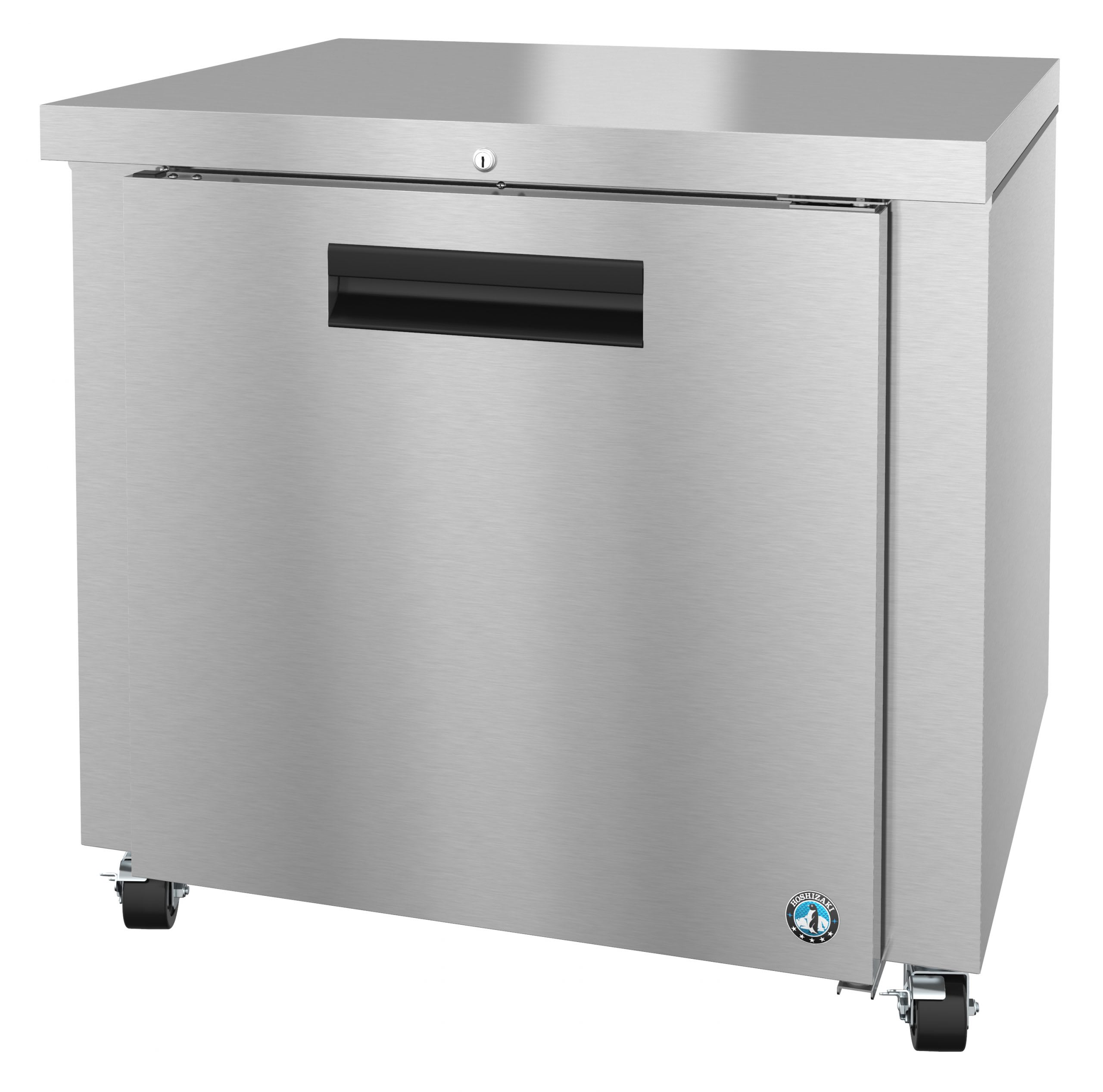 Hoshizaki UR36B-01 Refrigerator, Single Section Undercounter, Stainless Door with Lock