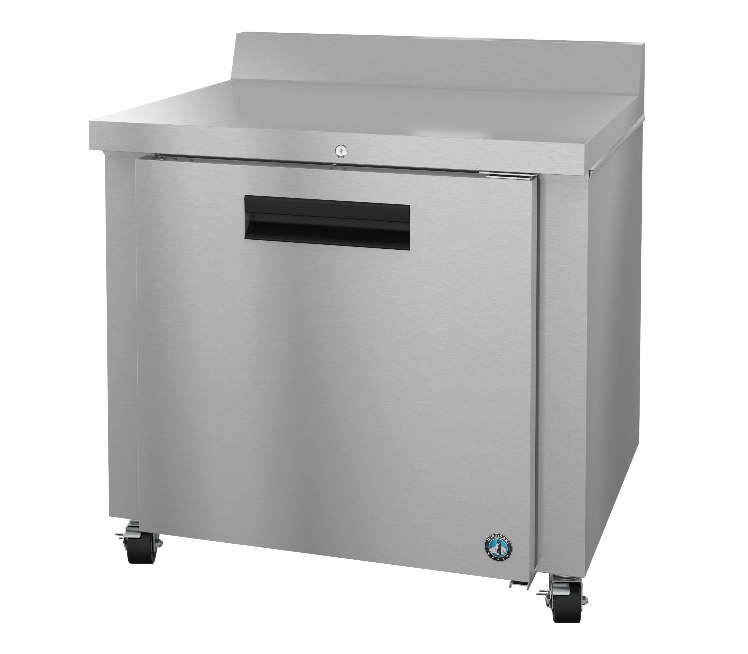 Hoshizaki WR36B-01 Refrigerator, Single Section Worktop, Stainless Door with Lock