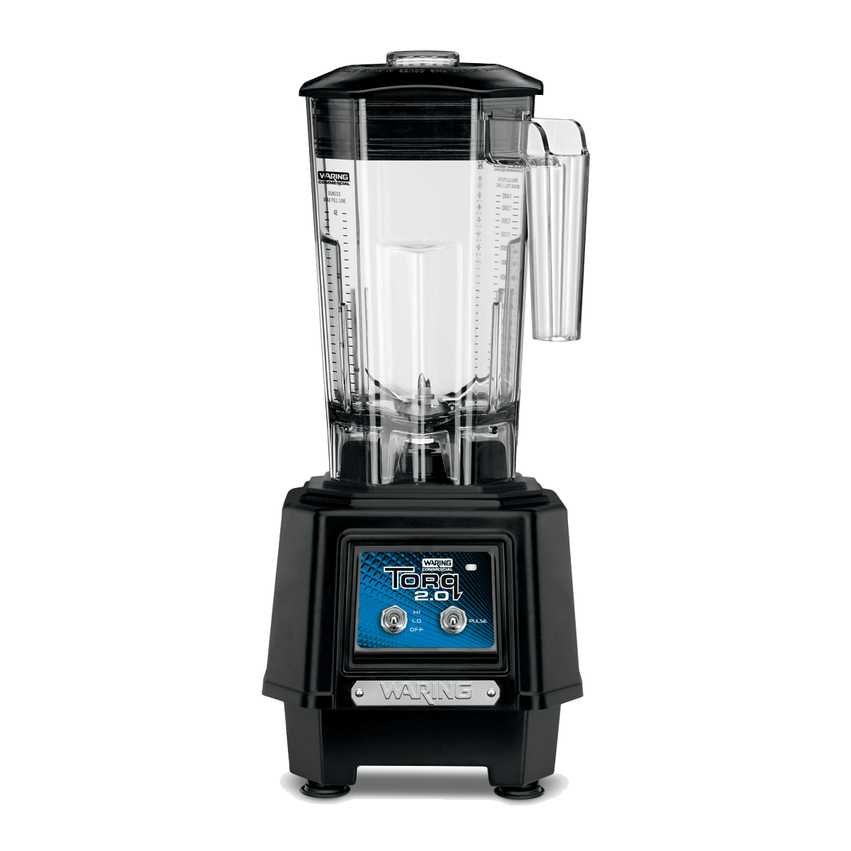 Waring® TBB145 Torq 2.0 Toggle Bar Blender, 2 HP, 48 Oz.