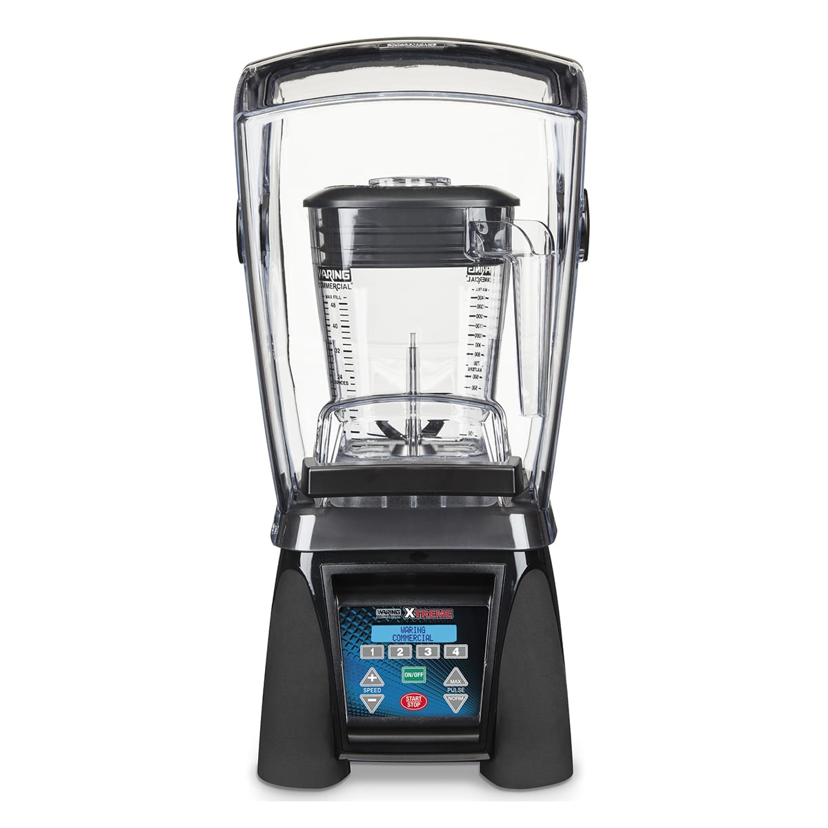 Waring® MX1500XTXP Xtreme Programmable Bar Blender with Sound Enclosure, 3.5 HP, 48 Oz.