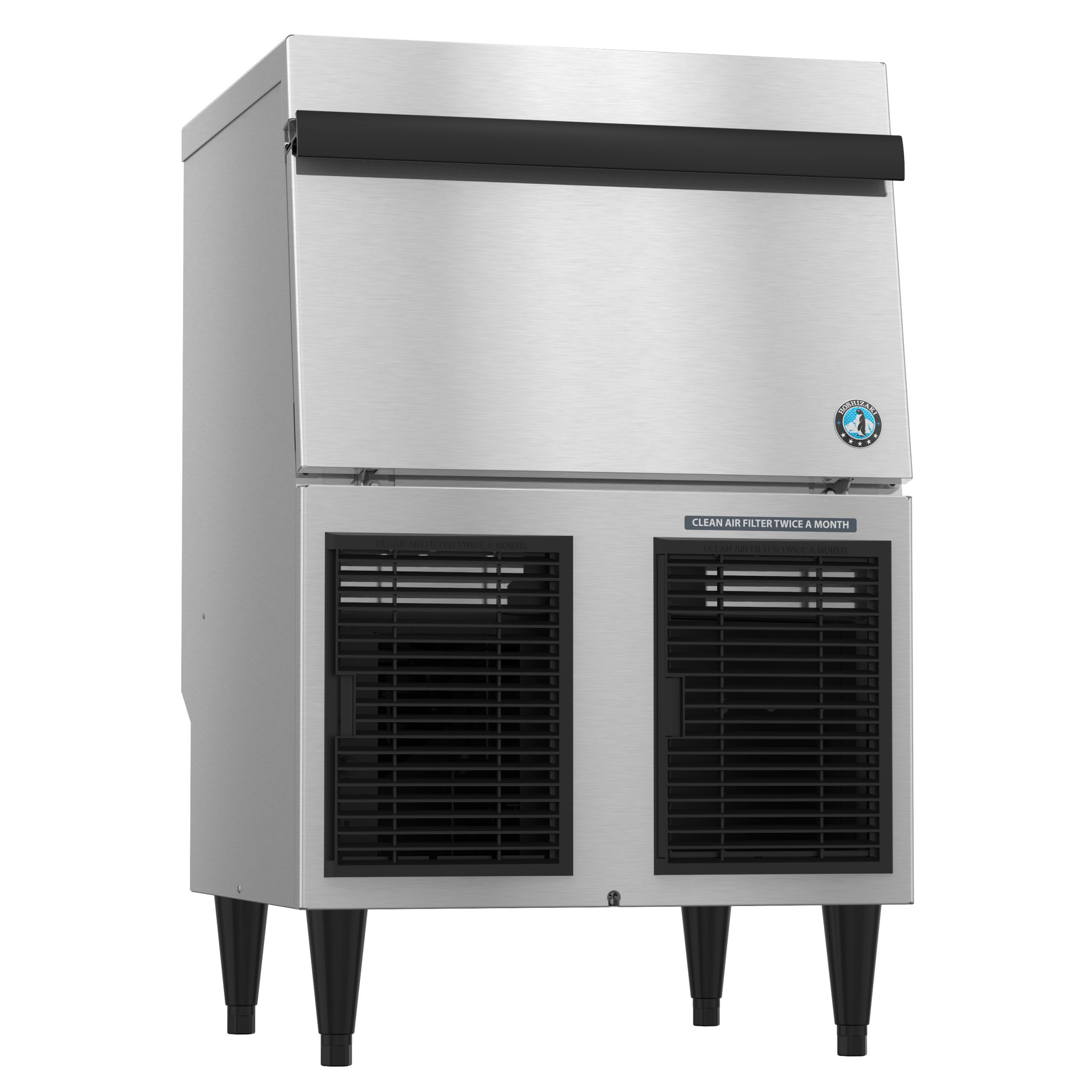 Hoshizaki F-330BAK Flaker Icemaker, Air-Cooled, Built-in Storage Bin