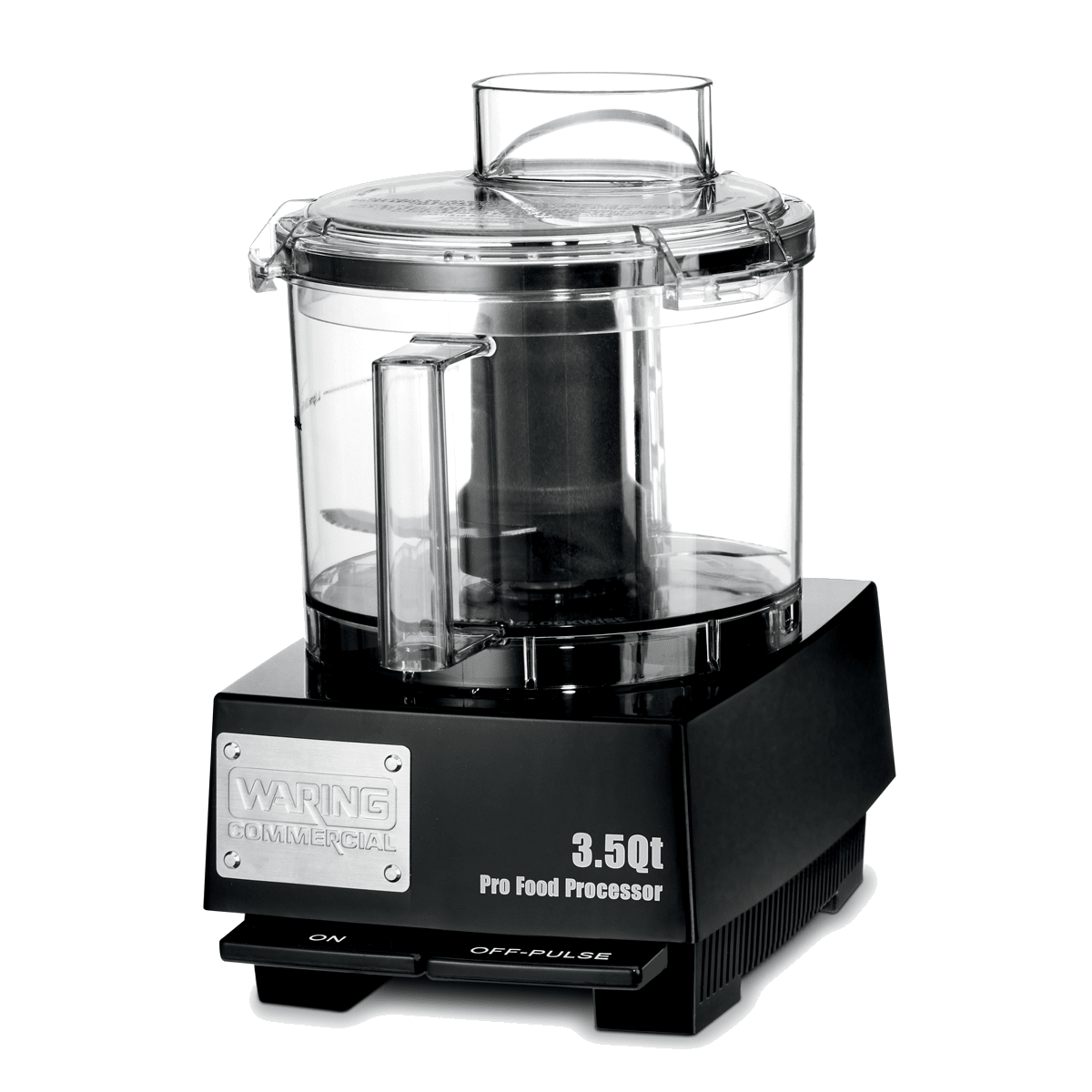 Waring® WFP14SW Flat-Lid Food Processor, 3.5 Qt.