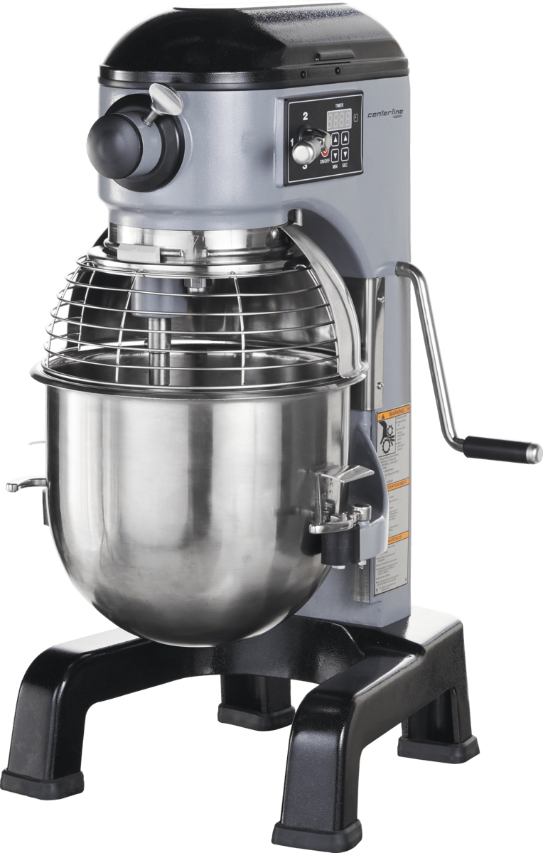 Centerline by Hobart HMM20-1STD 20 Qt. Planetary Bench Mixer with Whip, Beater, and Dough Hook, 100-120V/1-Ph