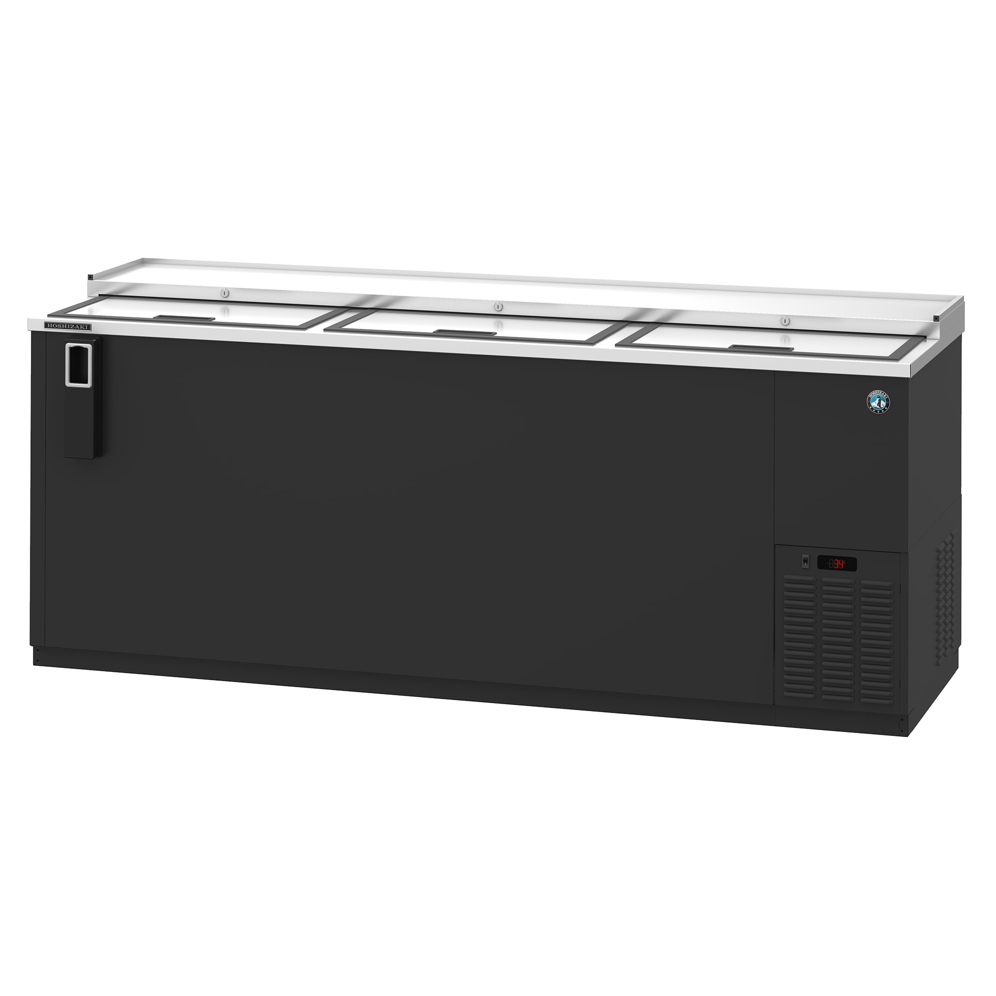 Hoshizaki CC80 80" Black Horizontal Bottle Cooler
