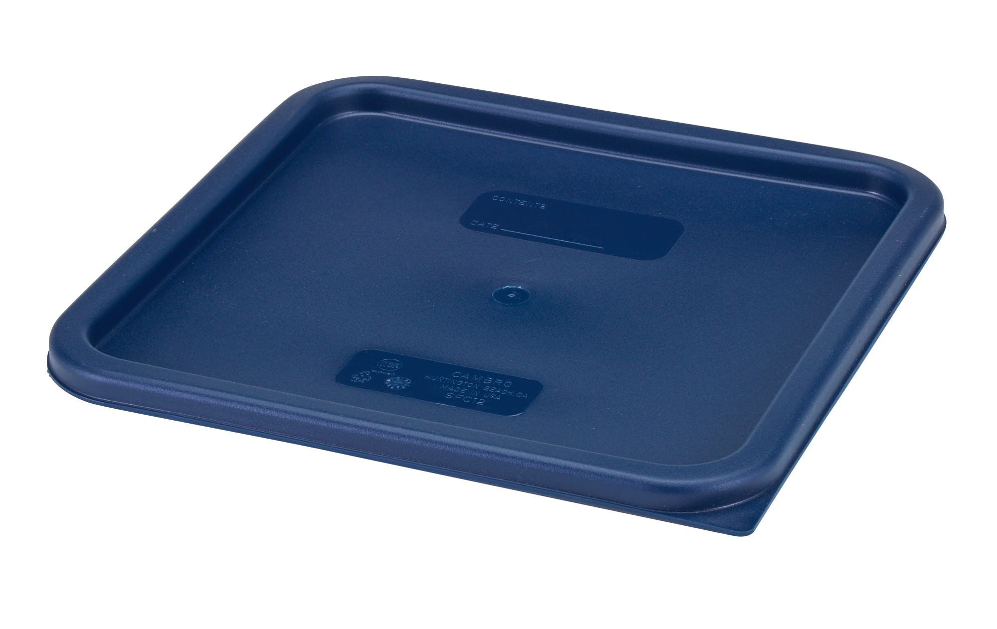 Cambro SFC12453 for 12, 18, and 22 Qt. Blue Square Polyethylene Storage Containers