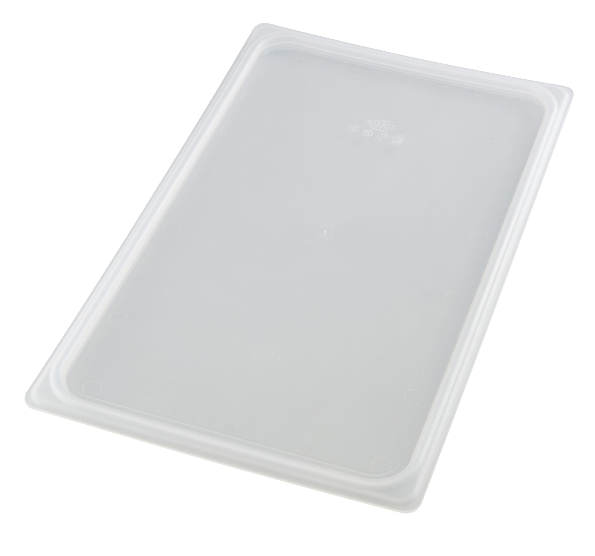 Cambro 10PPCWSC190 Camwear Full Size Translucent Polypropylene Seal Cover