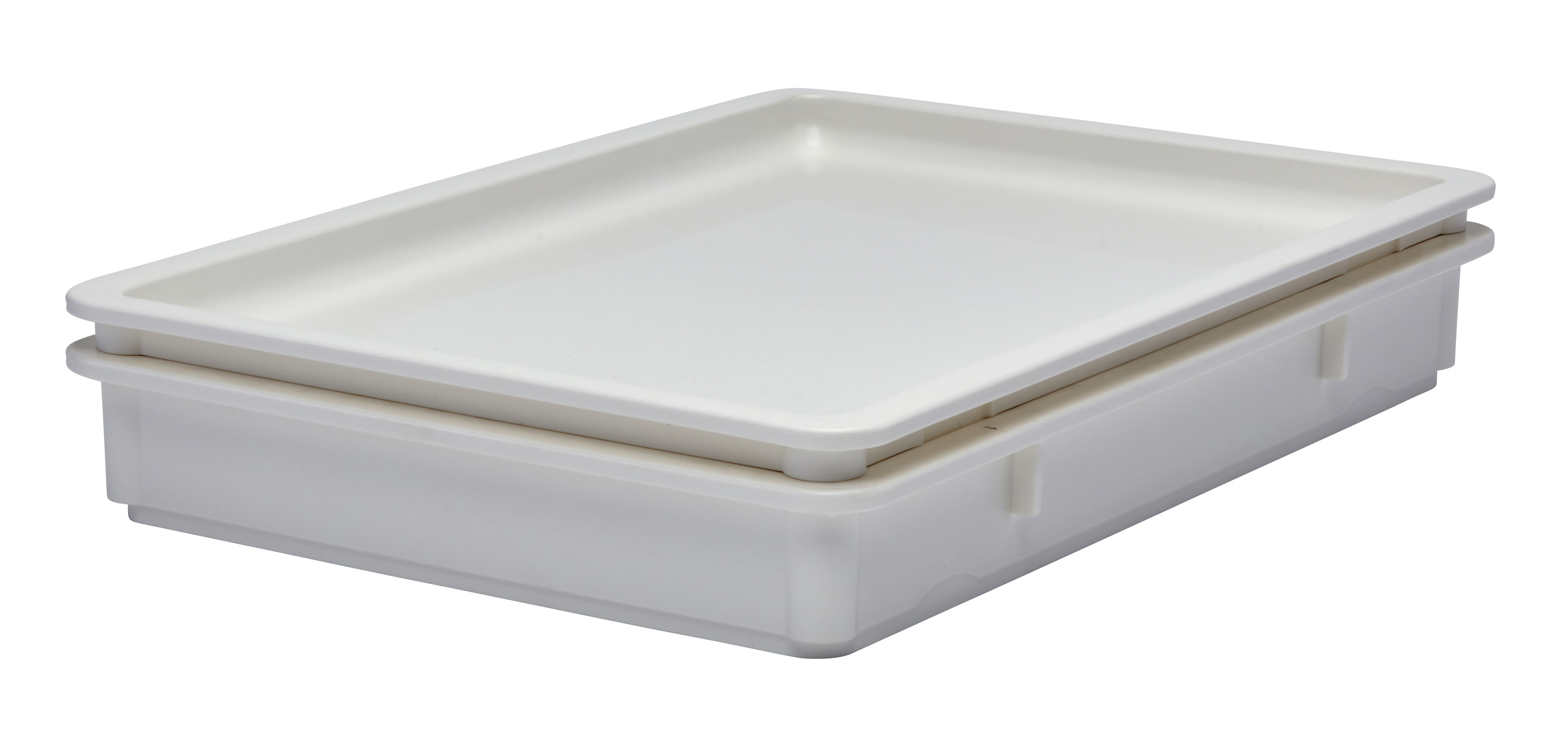 Cambro DBC1826P148 18" x 26" White Pizza Dough Proofing Box Lid