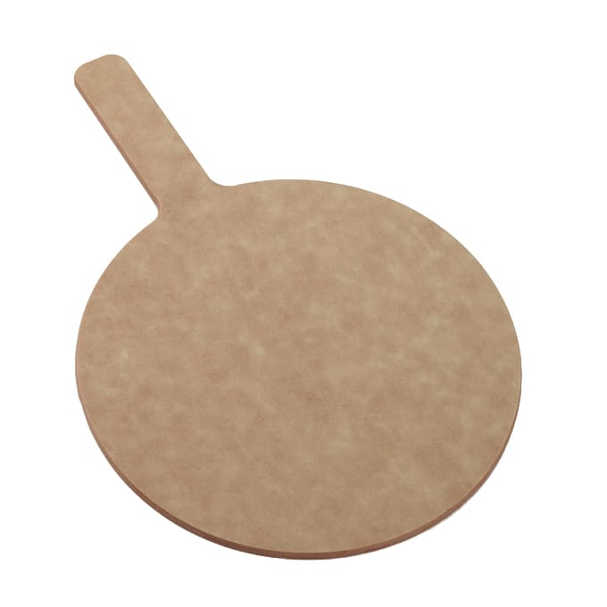 American Metalcraft MP1621 16" Round Wood Pizza Peel with 5" Handle
