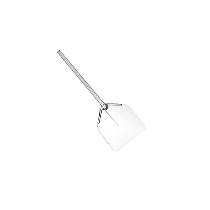American Metalcraft ITP1222 12" x 12" Aluminum Pizza Peel with 25" Handle