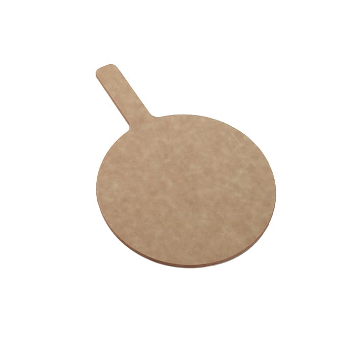 American Metalcraft MP1318 13" Round Wood Pizza Peel with 5" Handle