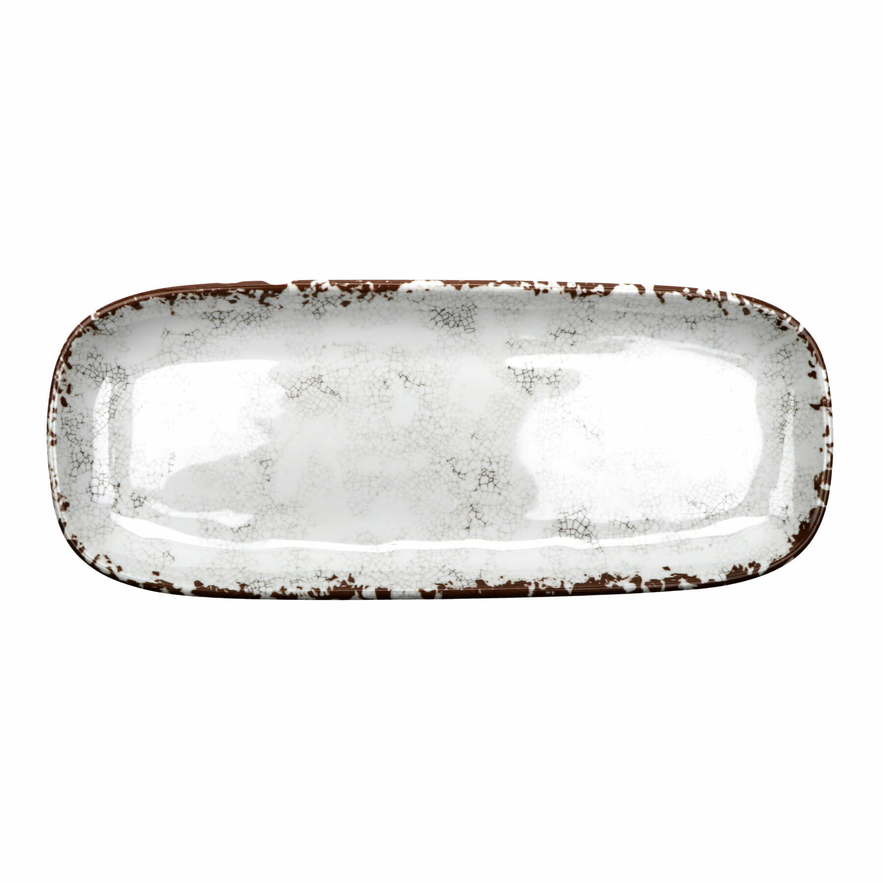 G.E.T. Enterprises CS-146-FM French Mill 14" Rectangle French Mill Melamine Platter