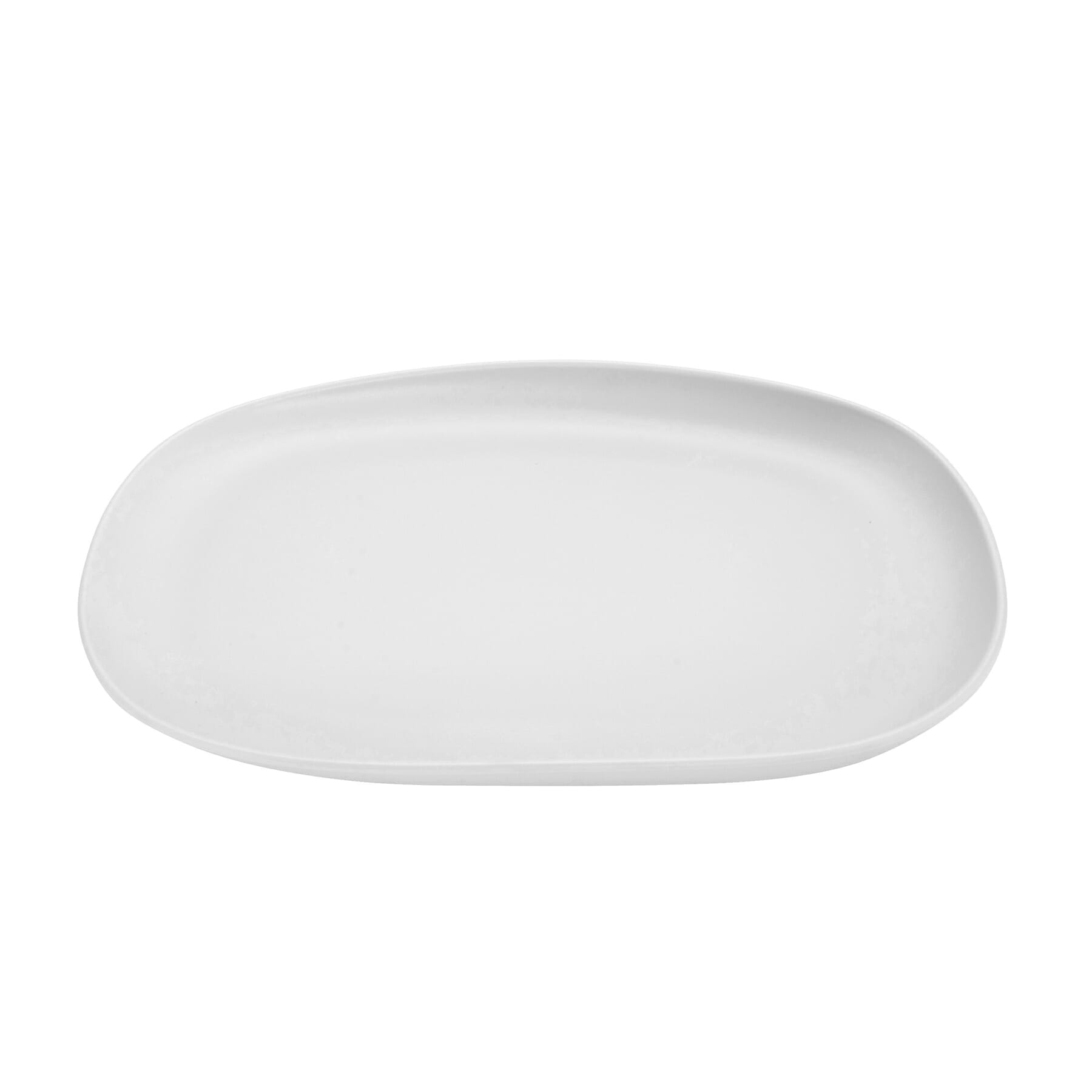 G.E.T. Enterprises CS-1410-W Riverstone 14" Round White Melamine Platter