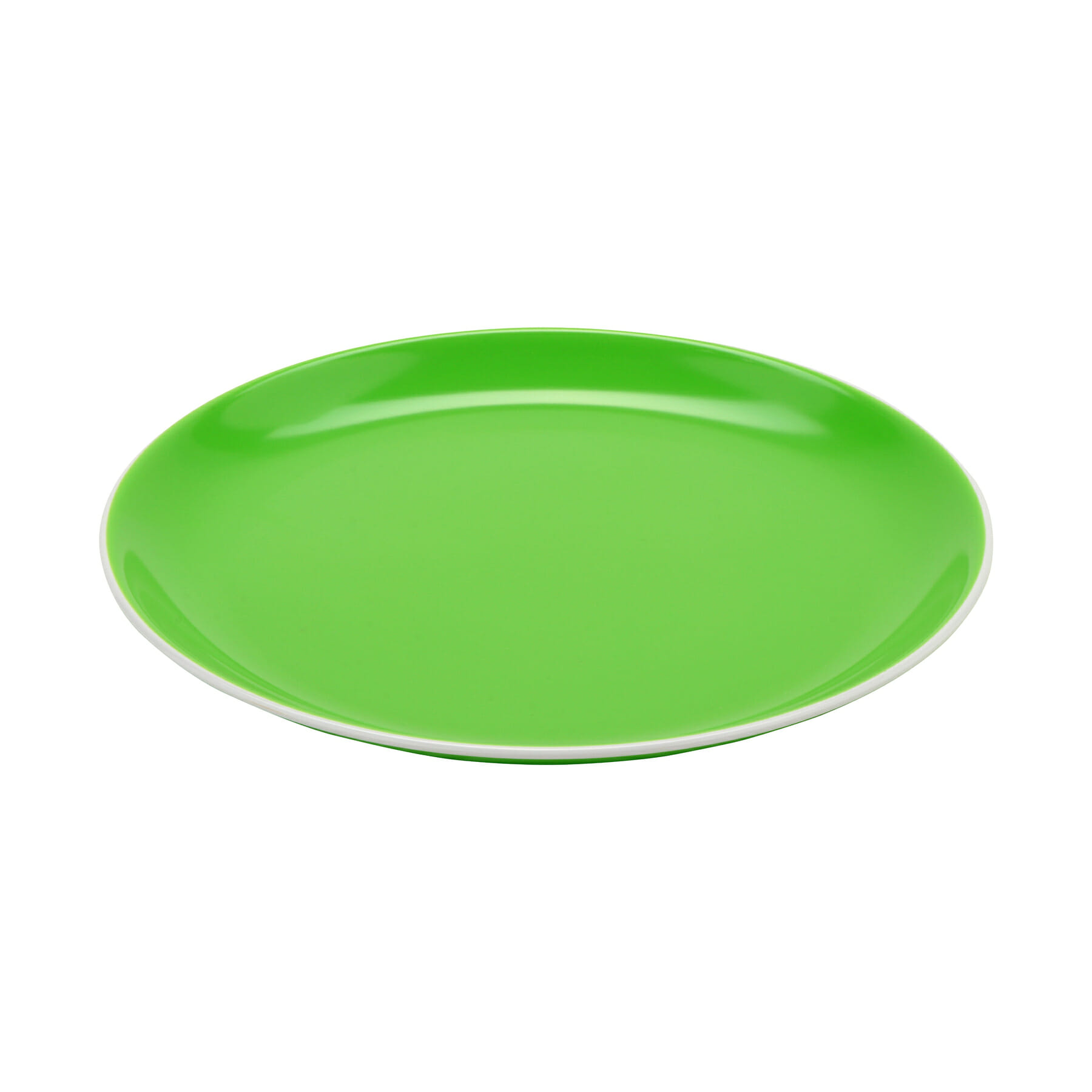 G.E.T. Enterprises BF-950-AP Settlement Oasis 9-1/2" Round Apple Melamine Plate