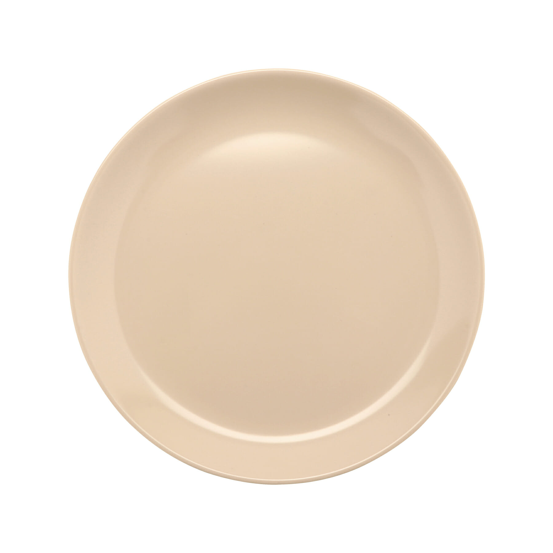 G.E.T. Enterprises BF-950-MA Settlement 9-1/2" Round Manila Melamine Plate