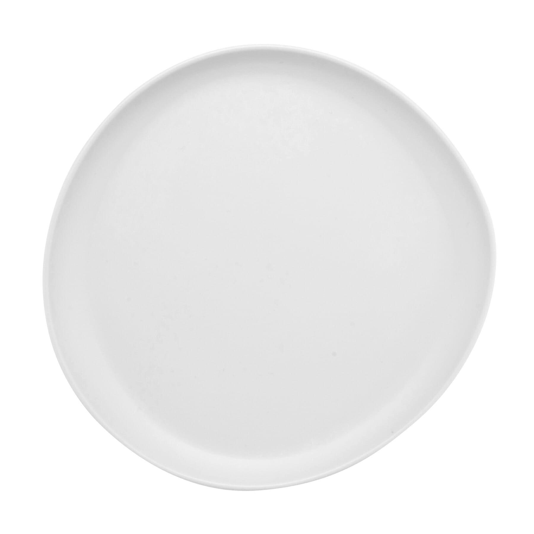 G.E.T. Enterprises CS-610-W Riverstone 6" Round White Melamine Plate