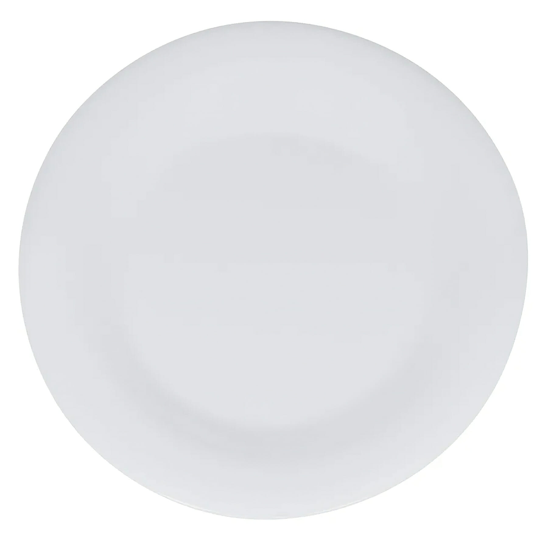 G.E.T. Enterprises WP-10-DW Diamond White 10-9/16" Round Diamond White Melamine Plate