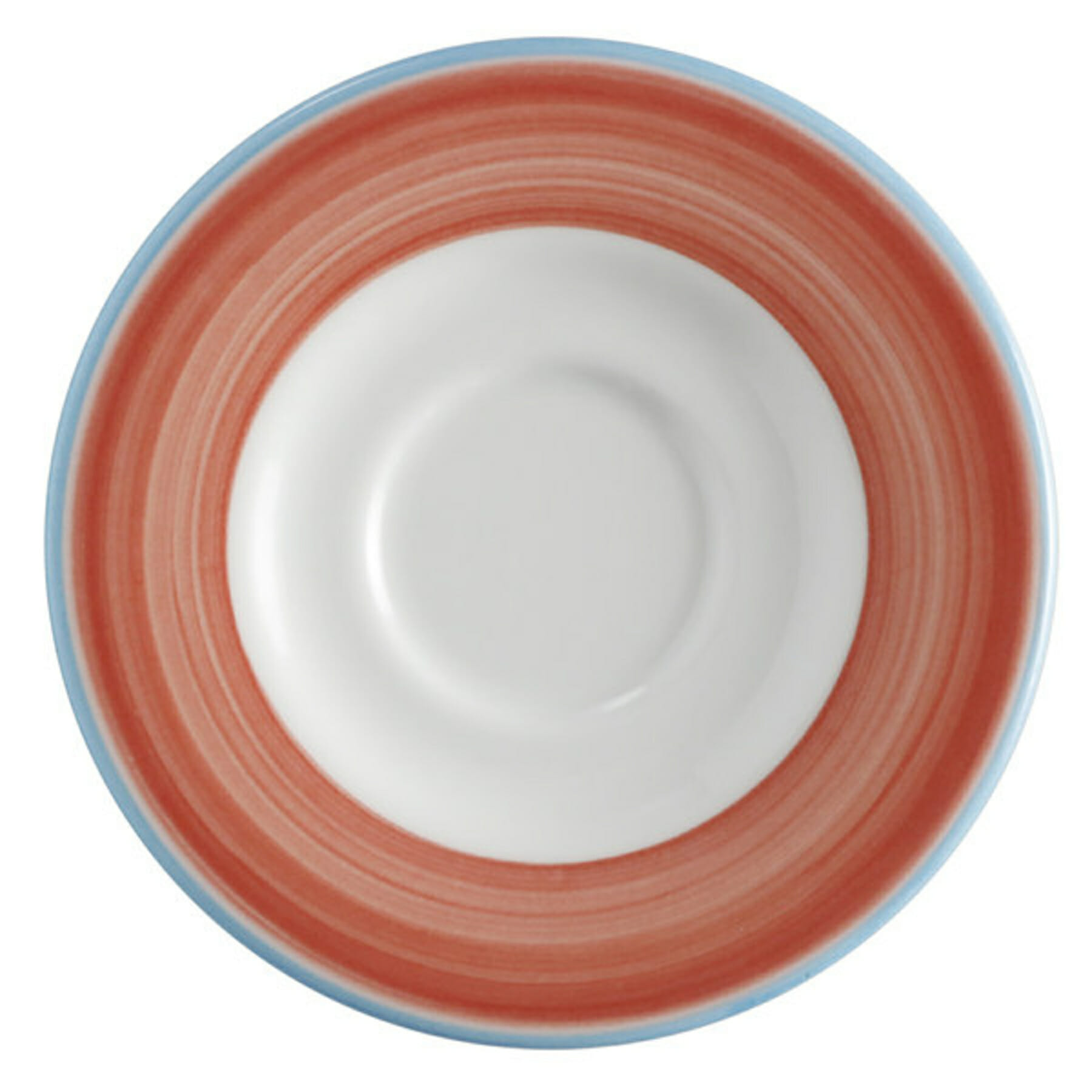 G.E.T. Enterprises PA1602900324 Corona Calypso 6-1/2" Round Coral Saucer
