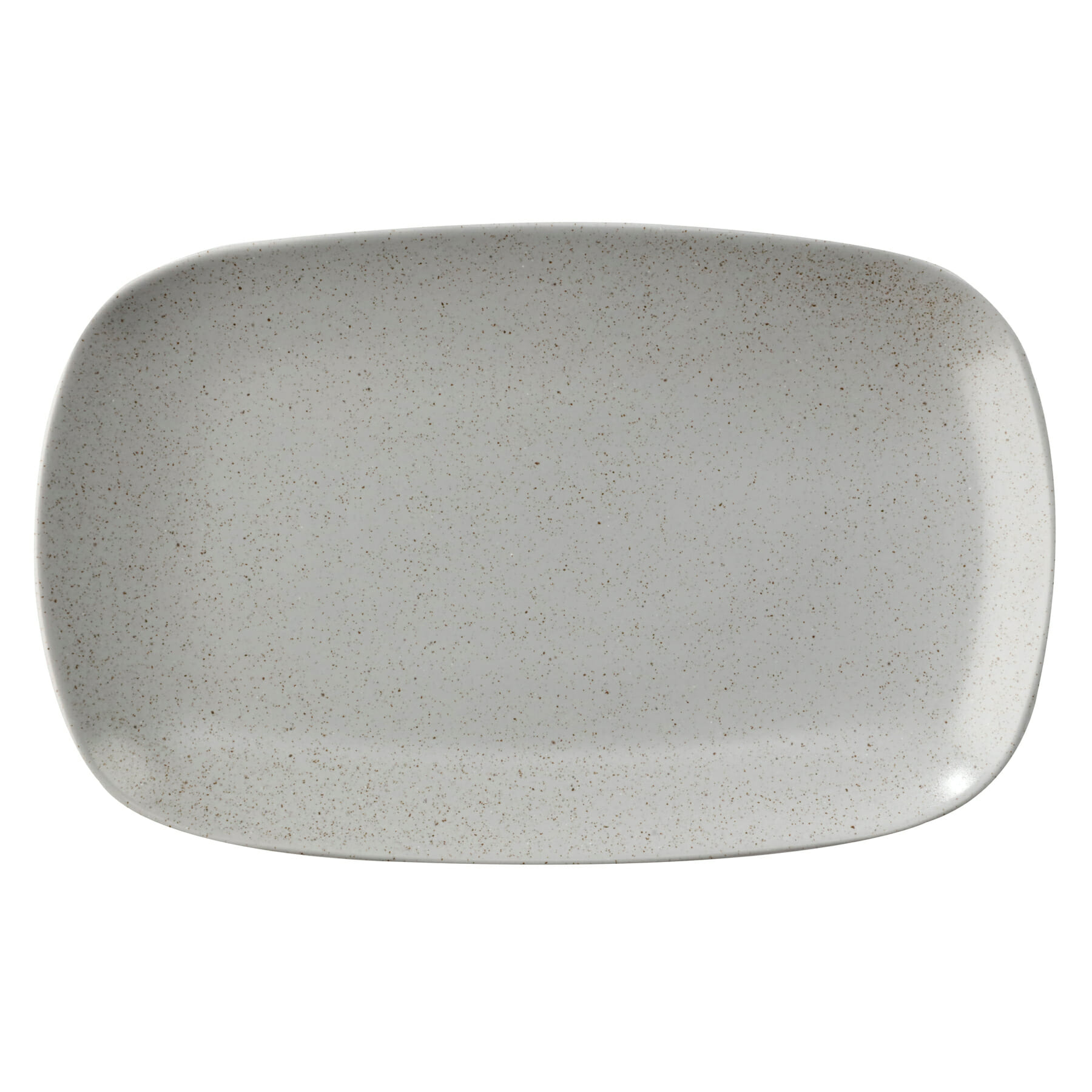 G.E.T. Enterprises PP1944917612 Corona Cosmos Moon 8-7/16" Rectangle Grey Porcelain Platter