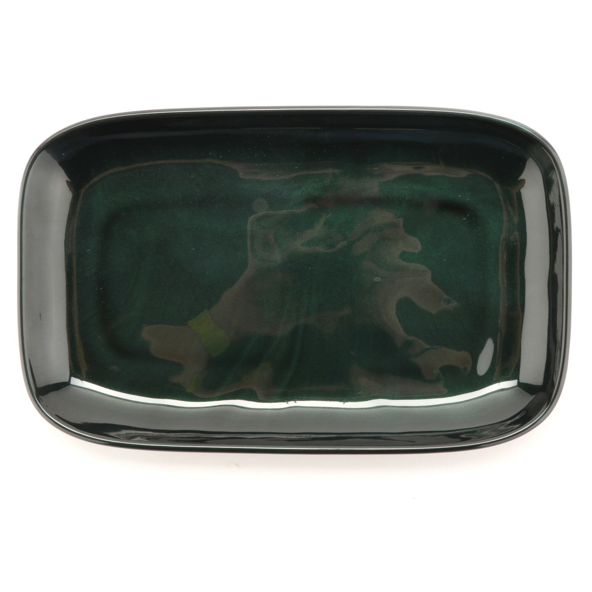 G.E.T. Enterprises CS-117-CSG Cosmo 12" Rectangle Cosmo Green Melamine Platter