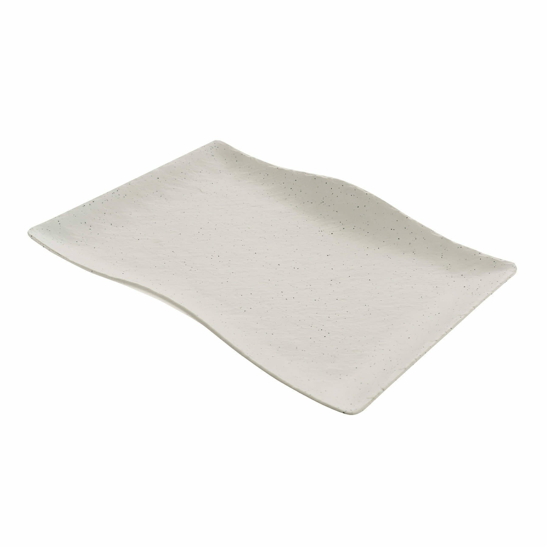 G.E.T. Enterprises RFS103 Cheforward Infuse 19.6" Rectangle Stone Natural Melamine Platter