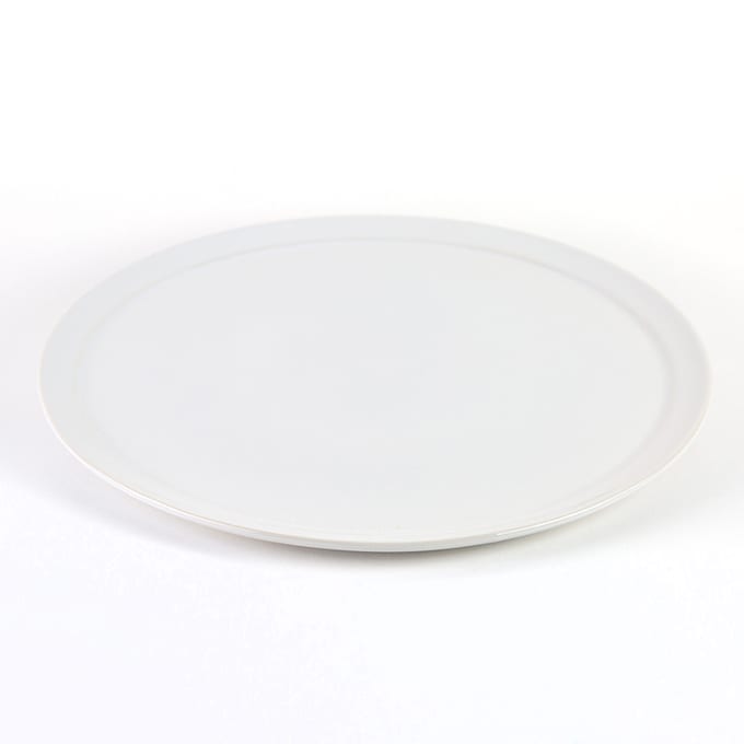 American Metalcraft CERAM18 18" White Ceramic Pizza Tray