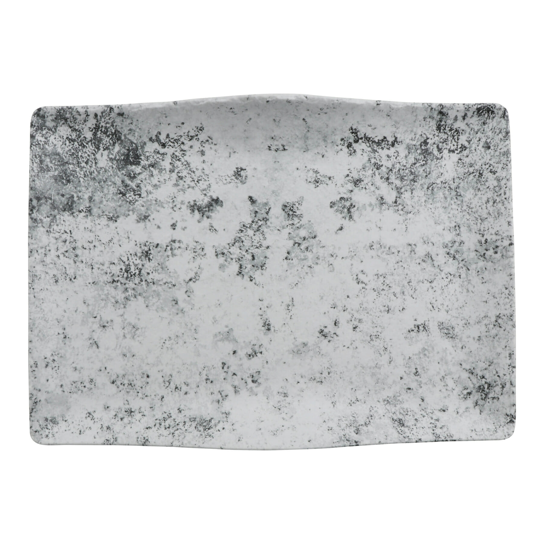 G.E.T. Enterprises RFS301 Cheforward Endure 14.5" Rectangle Pebble Melamine Platter