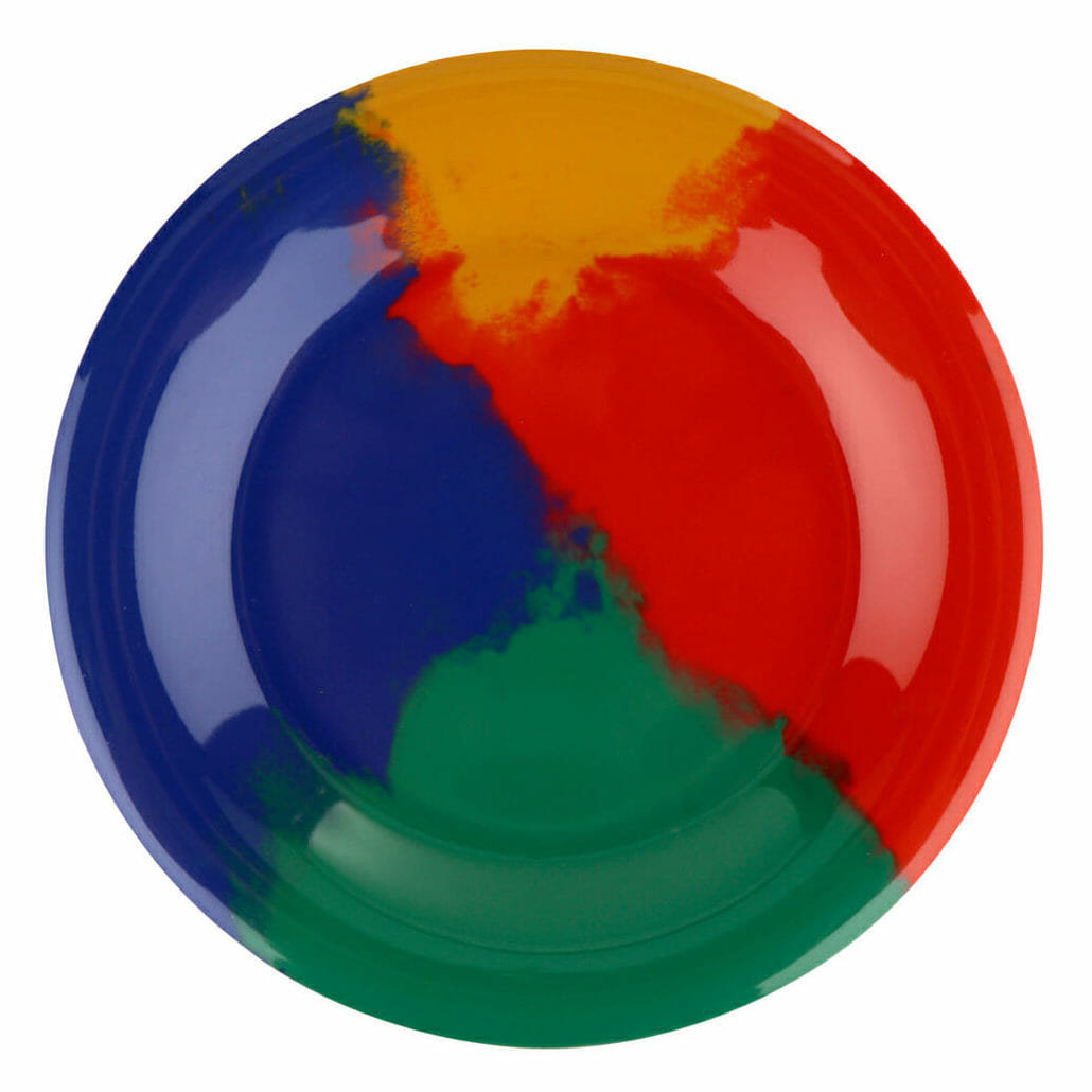 G.E.T. Enterprises WP-7-CE Diamond Celebration 7-1/2" Round Diamond Celebration Melamine Plate