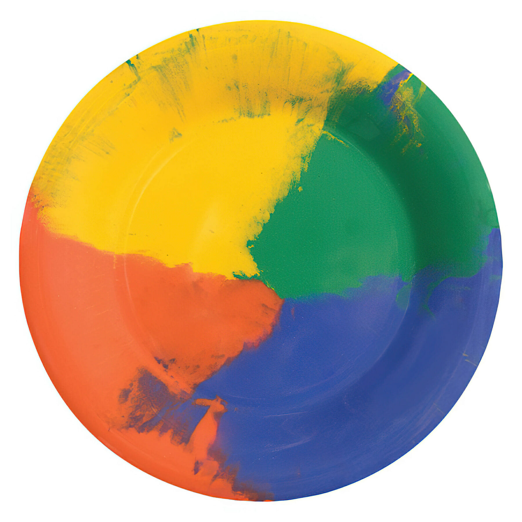 G.E.T. Enterprises WP-12-CE Diamond Celebration 11-11/16" Round Diamond Celebration Melamine Plate