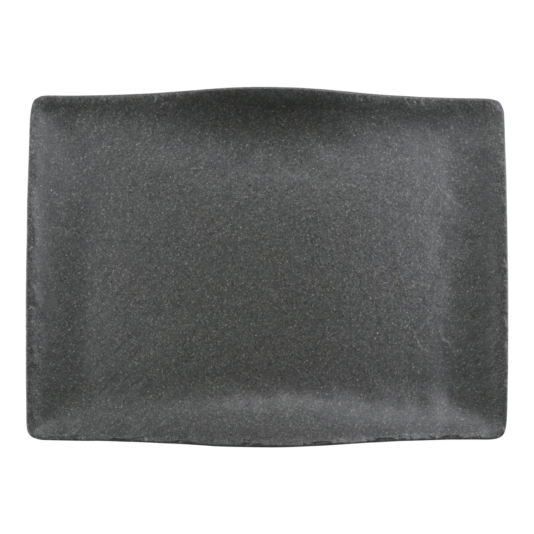 G.E.T. Enterprises RFS203 Cheforward Infuse 19.6" Rectangle Stone Grey Melamine Platter